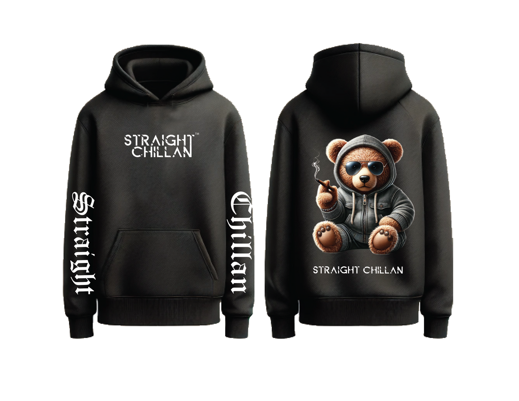 Straight Chillan Black Sweatsuit