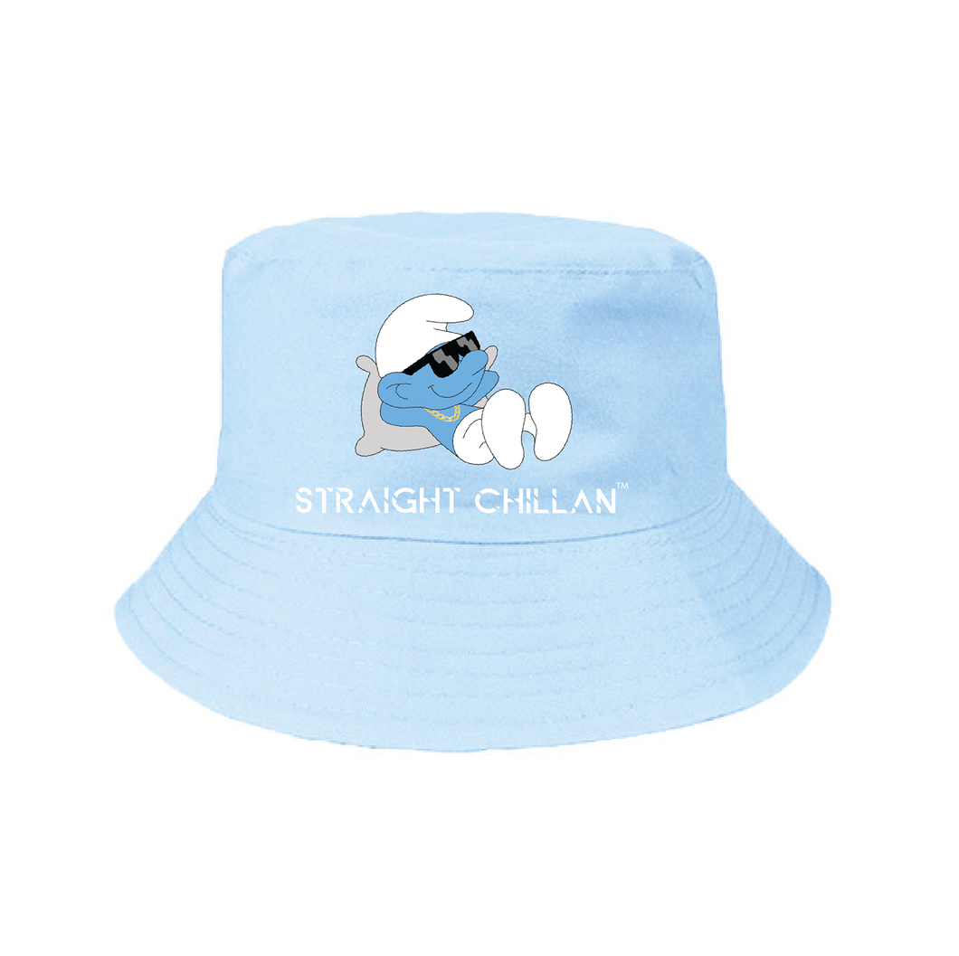 Blue Smurf Bucket Hat
