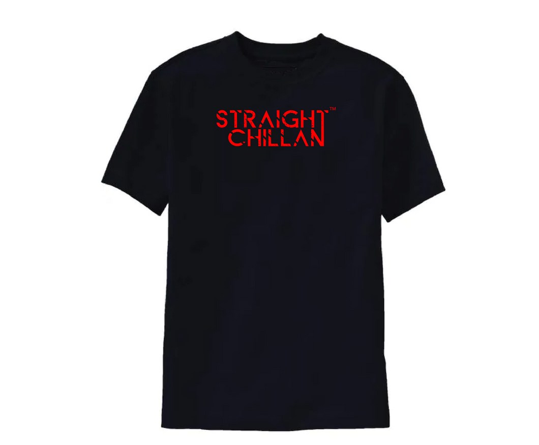 Black T-Shirt (red design)